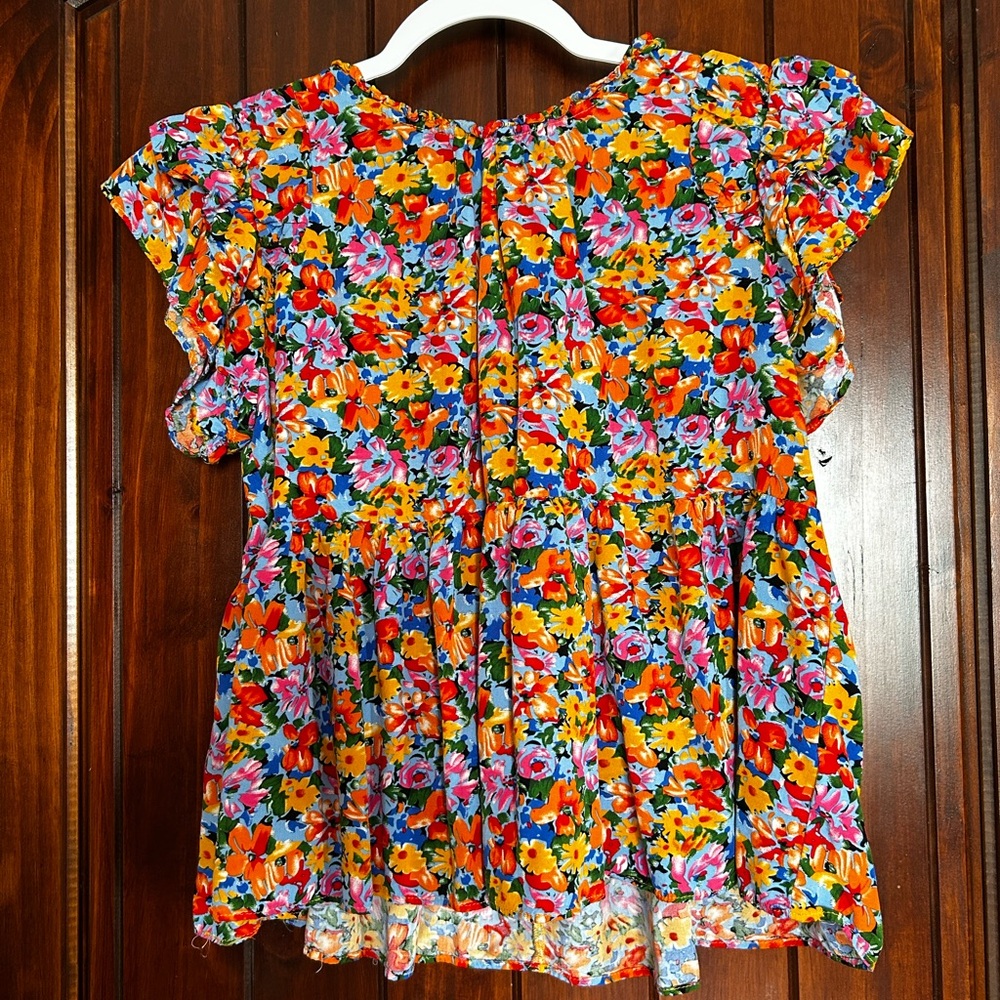 Umgee Floral Multicolor Top